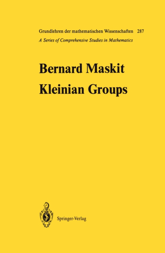 Kleinian Groups (e-bog) af Maskit, Bernard