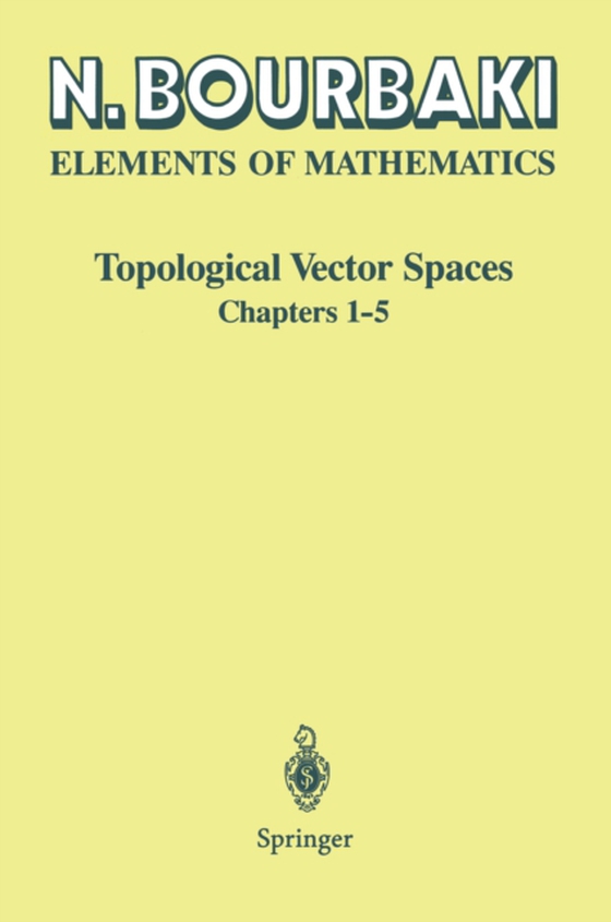 Topological Vector Spaces (e-bog) af Bourbaki, N.