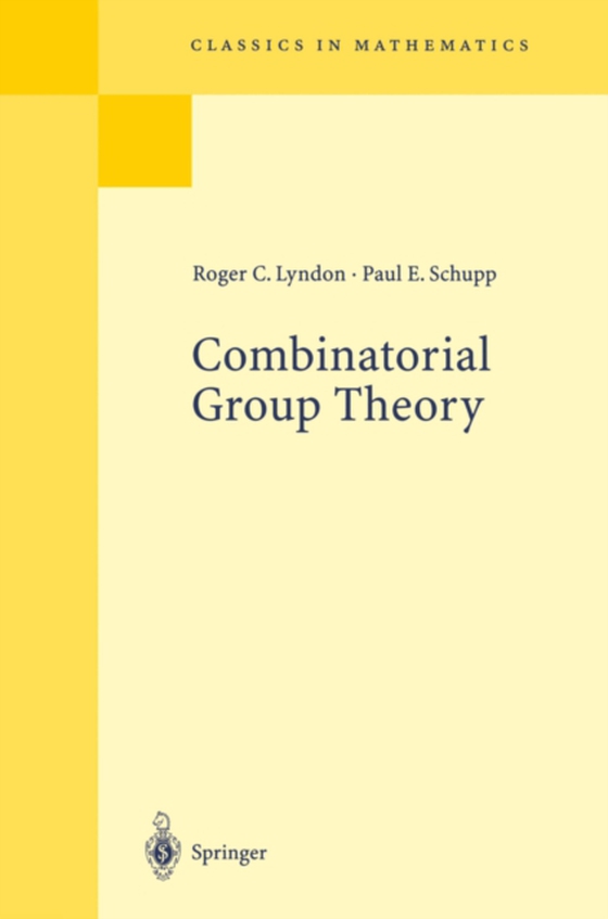 Combinatorial Group Theory (e-bog) af Schupp, Paul E.