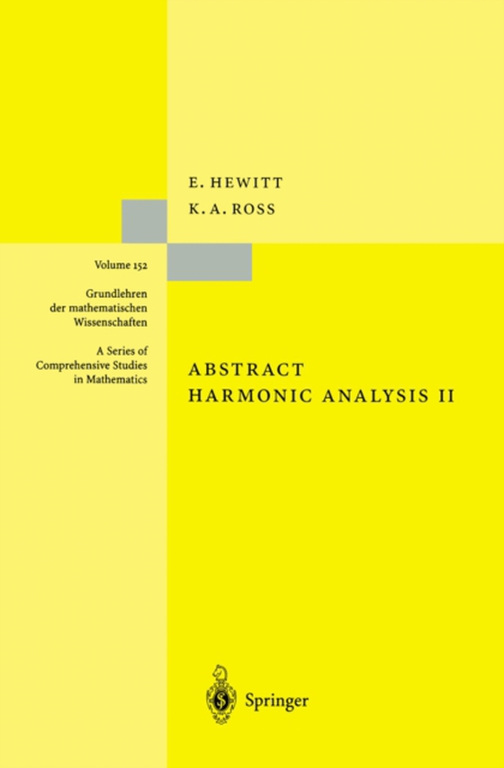 Abstract Harmonic Analysis (e-bog) af Ross, Kenneth A.