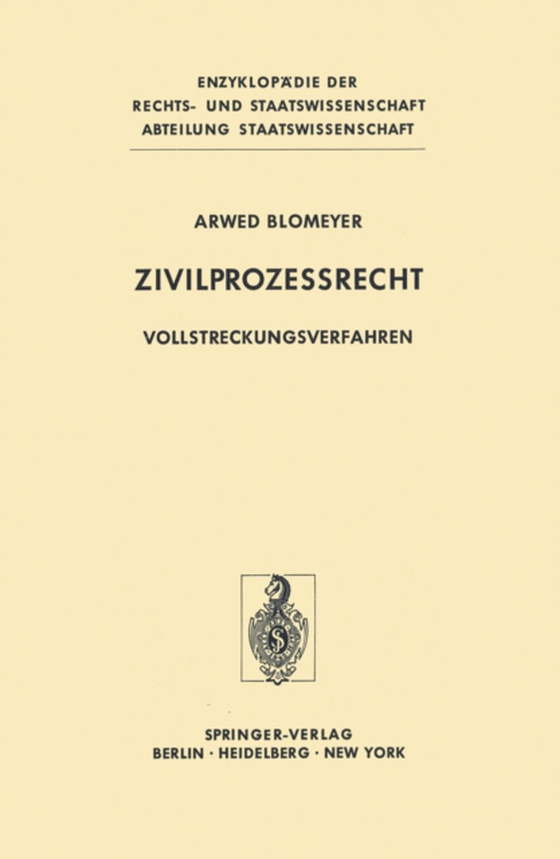 Zivilprozeßrecht (e-bog) af Blomeyer, Arwed