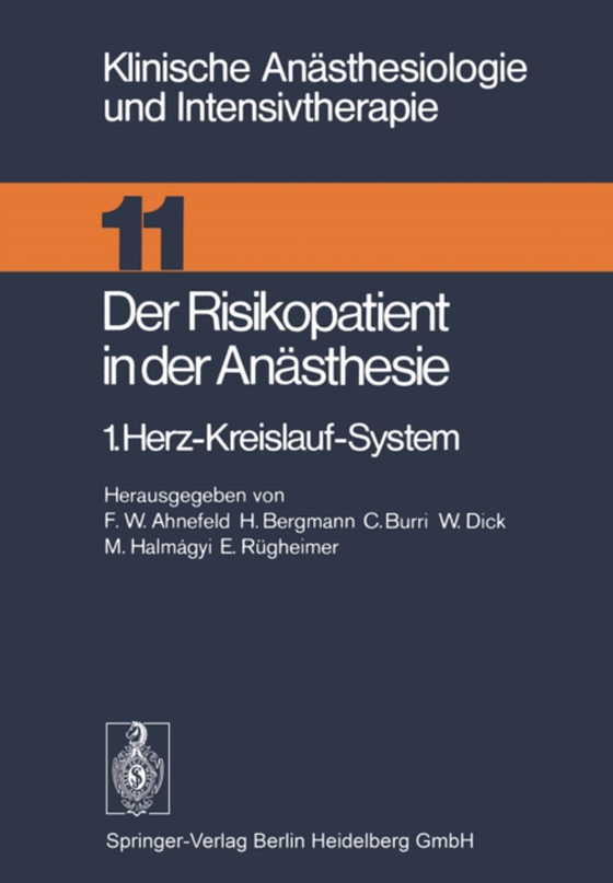 Der Risikopatient in der Anästhesie (e-bog) af -