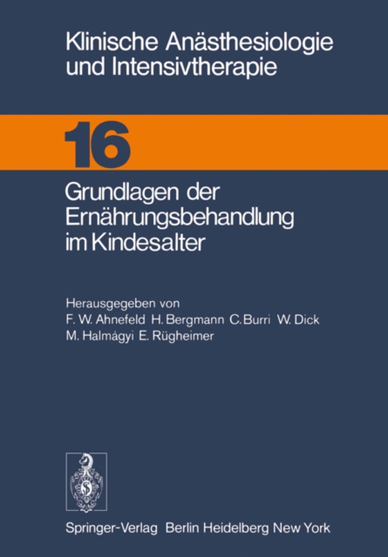 Grundlagen der Ernährungsbehandlung im Kindesalter (e-bog) af -