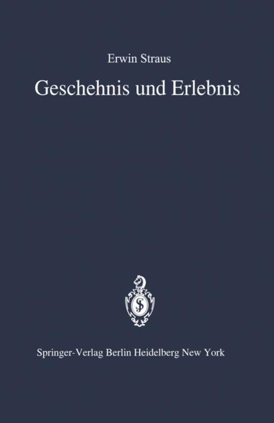 Geschehnis und Erlebnis (e-bog) af Straus, E.