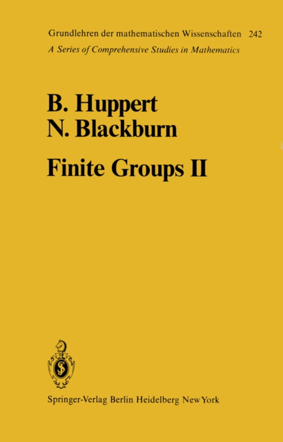 Finite Groups II