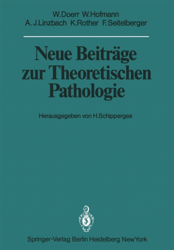 Neue Beiträge zur Theoretischen Pathologie (e-bog) af Seitelberger, F.