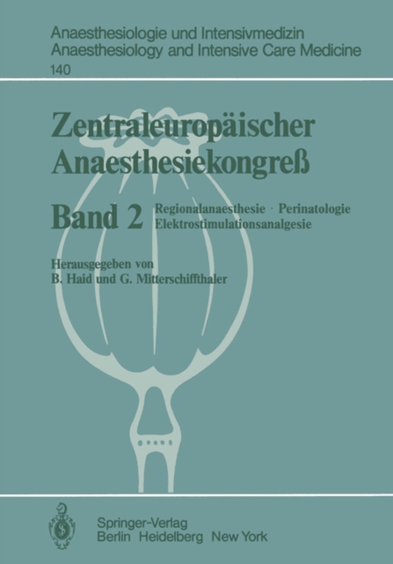 Zentraleuropäischer Anaesthesiekongreß (e-bog) af -