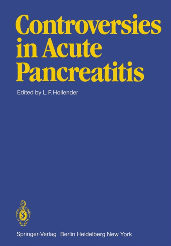 Controversies in Acute Pancreatitis (e-bog) af -