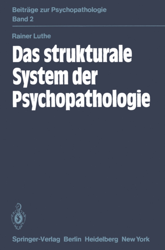 Das strukturale System der Psychopathologie (e-bog) af Luthe, R.