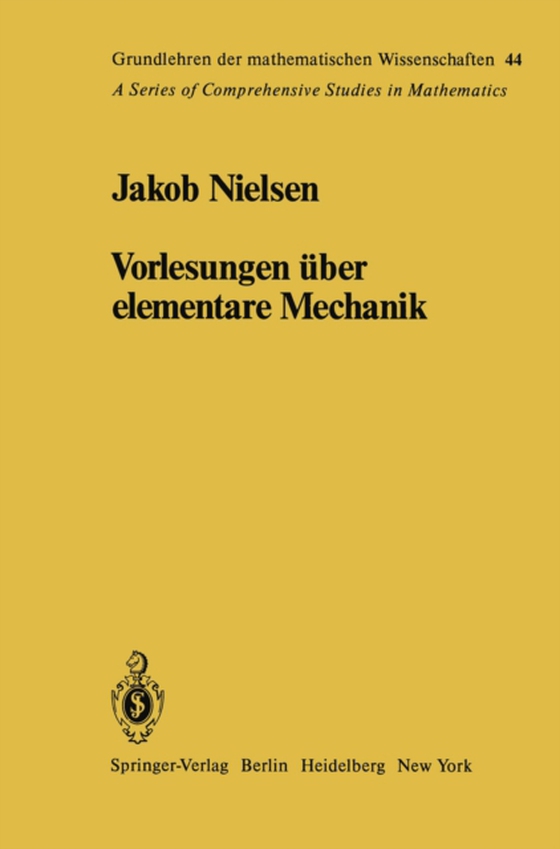 Vorlesungen über elementare Mechanik (e-bog) af Nielsen, J.