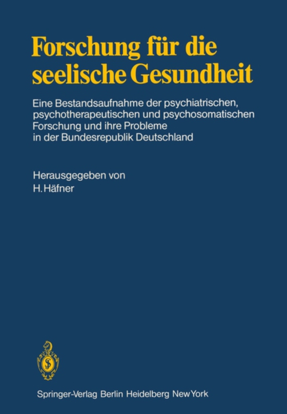 Forschung für die seelische Gesundheit (e-bog) af -