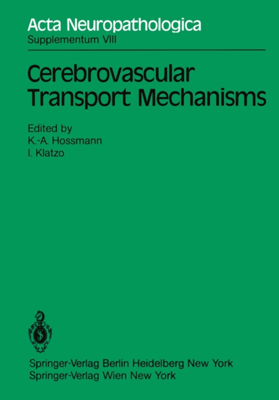 Cerebrovascular Transport Mechanisms (e-bog) af -