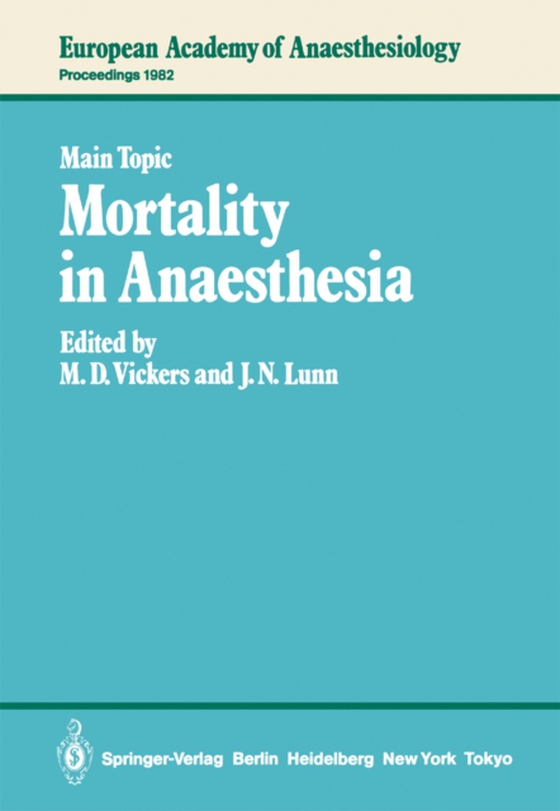 Mortality in Anaesthesia (e-bog) af -