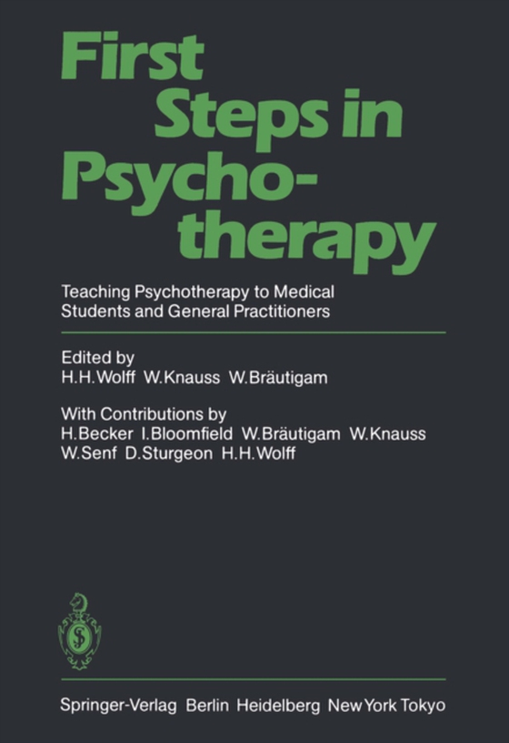 First Steps in Psychotherapy (e-bog) af -