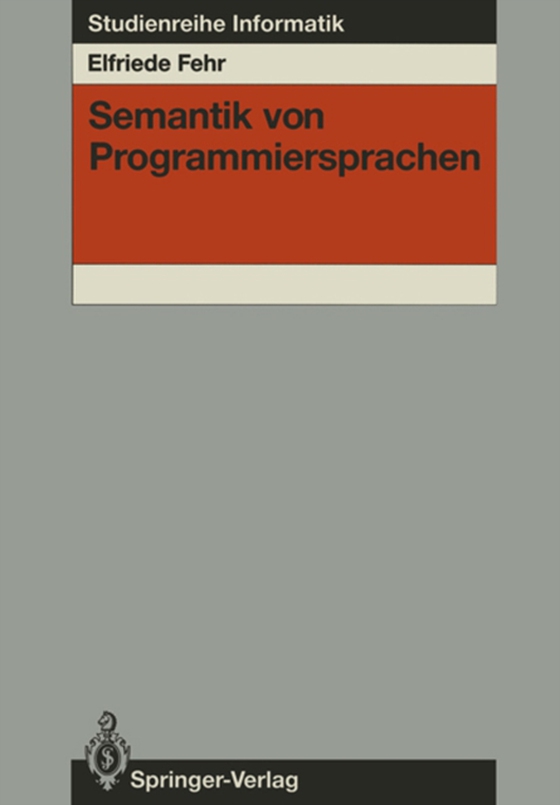 Semantik von Programmiersprachen (e-bog) af Fehr, Elfriede