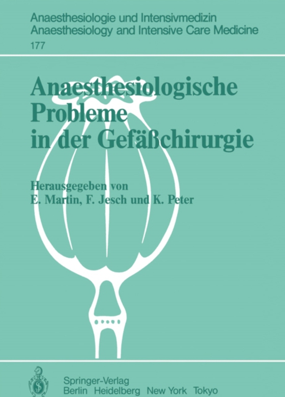 Anaesthesiologische Probleme in der Gefäßchirurgie (e-bog) af -