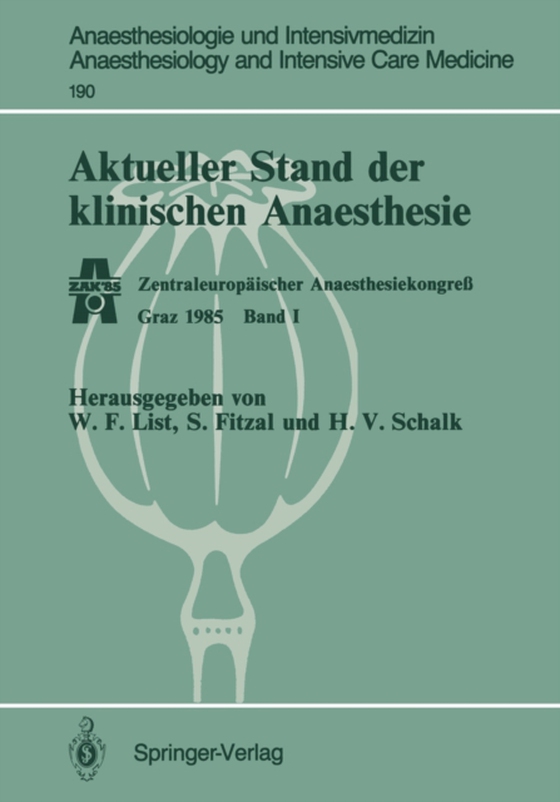 Aktueller Stand der klinischen Anaesthesie (e-bog) af -