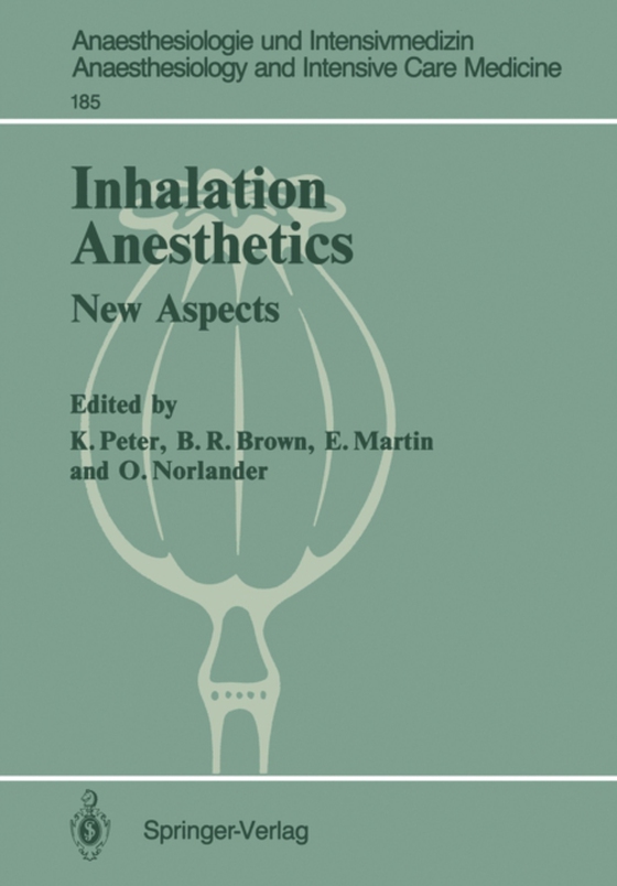 Inhalation Anesthetics (e-bog) af -