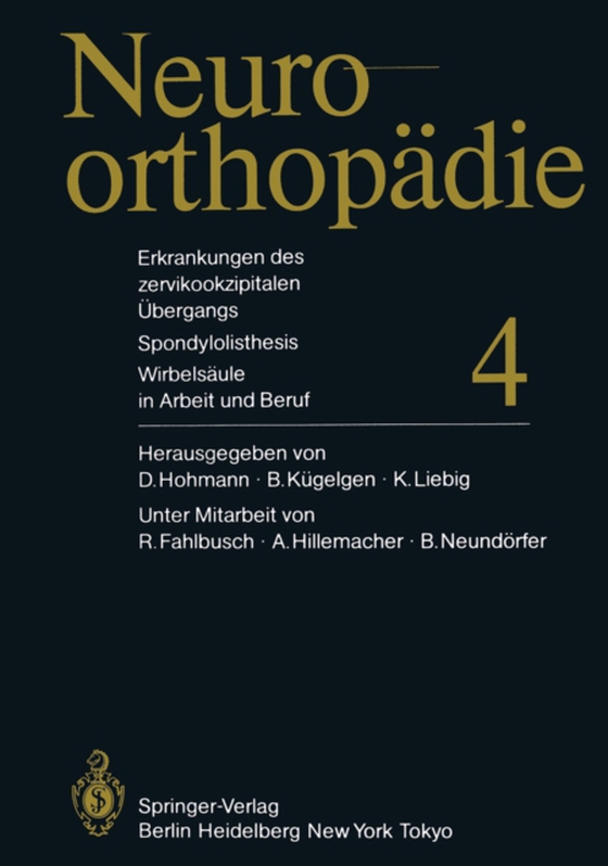 Erkrankungen des zervikookzipitalen Übergangs. Spondylolisthesis. Wirbelsäule in Arbeit und Beruf (e-bog) af -