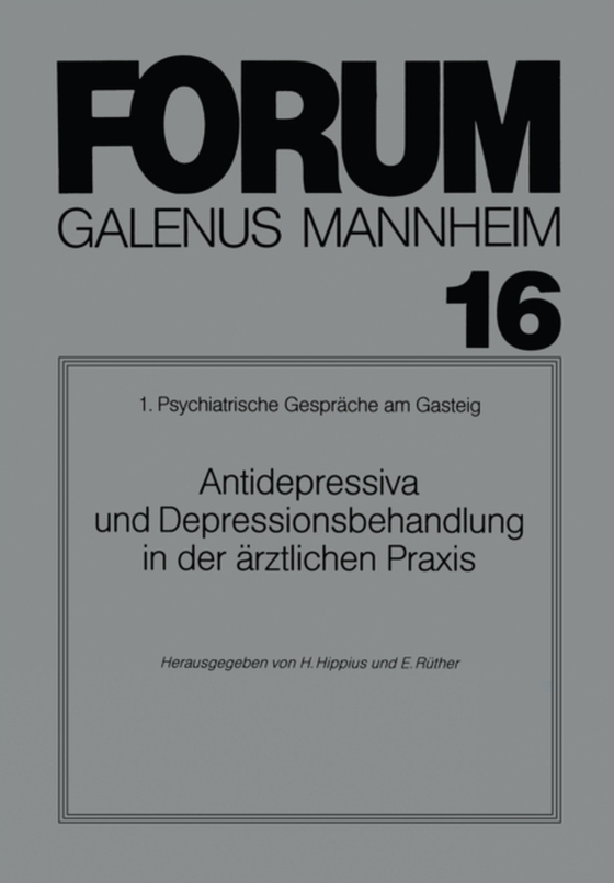 Antidepressiva und Depressionsbehandlung in der ärztlichen Praxis (e-bog) af -