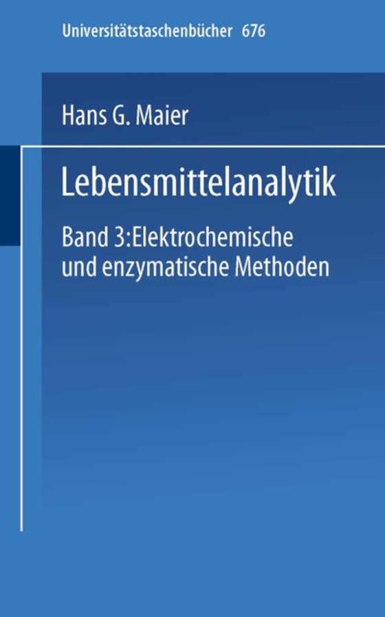 Lebensmittelanalytik (e-bog) af Maier, H.G.