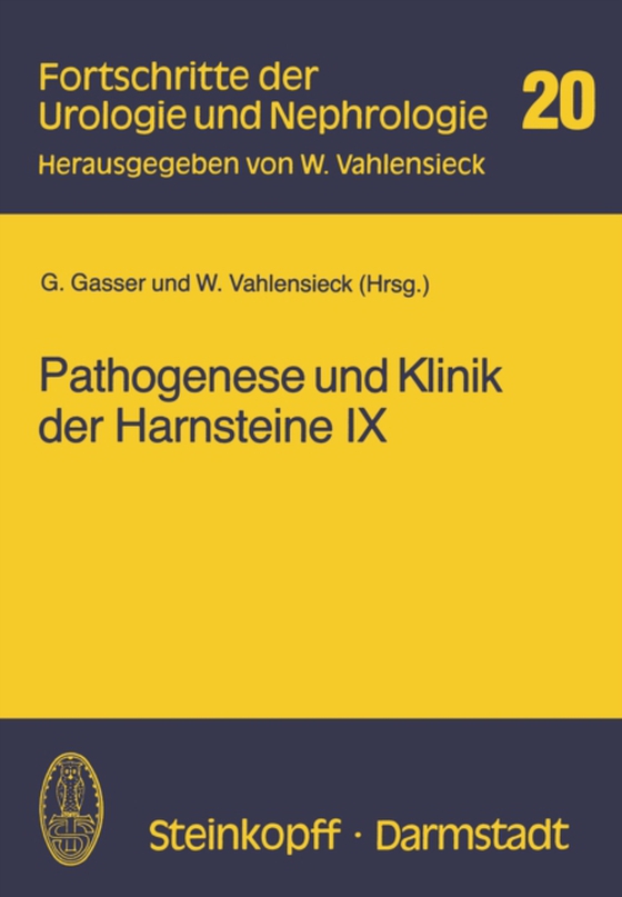 Pathogenese und Klinik der Harnsteine IX (e-bog) af -