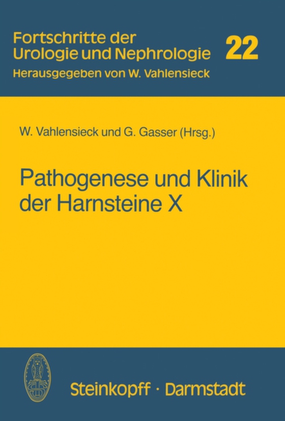 Pathogenese und Klinik der Harnsteine X (e-bog) af -