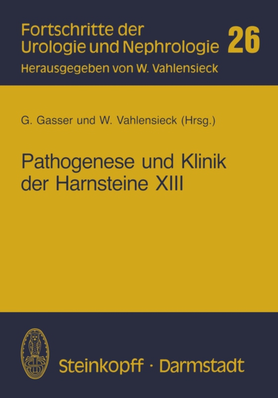 Pathogenese und Klinik der Harnsteine XIII (e-bog) af -