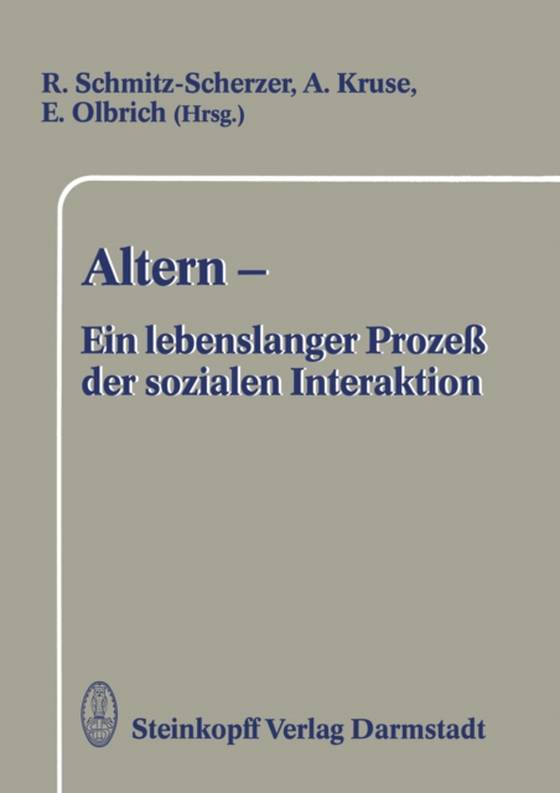 Altern — Ein lebenslanger Prozeß der sozialen Interaktion (e-bog) af -