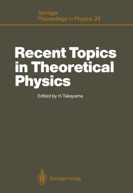 Recent Topics in Theoretical Physics (e-bog) af -