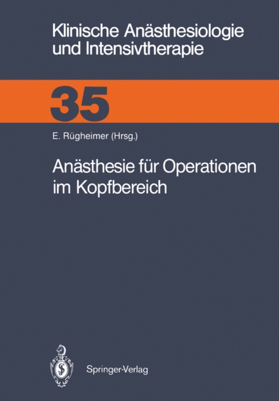 Anästhesie für Operationen im Kopfbereich (e-bog) af -