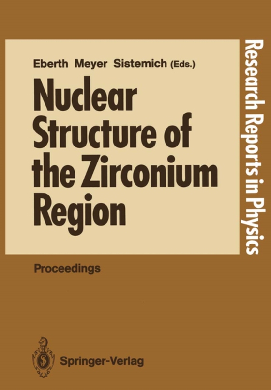 Nuclear Structure of the Zirconium Region (e-bog) af -