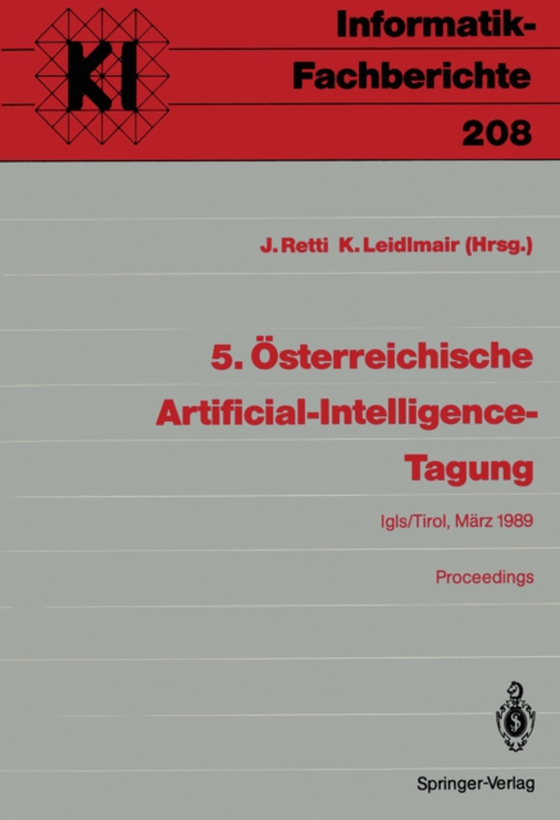 5. Osterreichische Artificial-Intelligence-Tagung (e-bog) af -