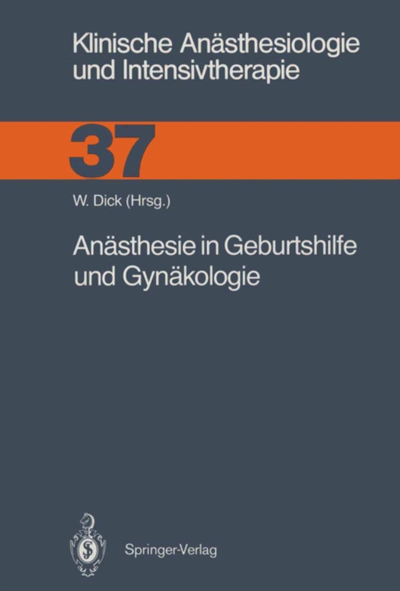 Anästhesie in Geburtshilfe und Gynäkologie