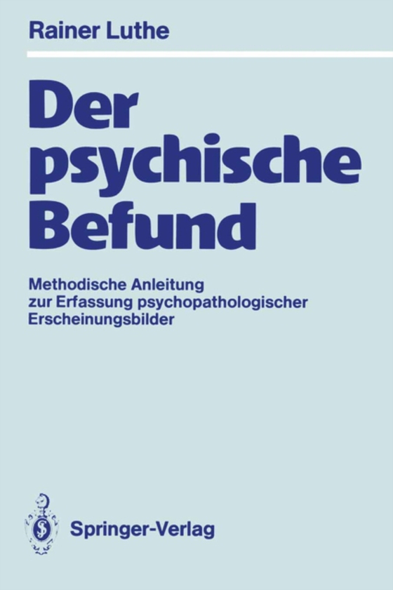 Der psychische Befund (e-bog) af Luthe, Rainer