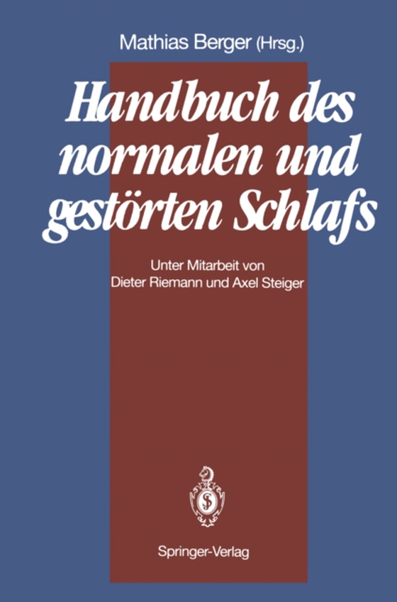 Handbuch des normalen und gestörten Schlafs (e-bog) af -