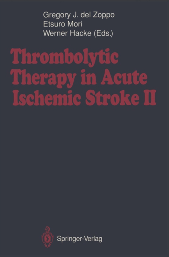 Thrombolytic Therapy in Acute Ischemic Stroke II (e-bog) af -