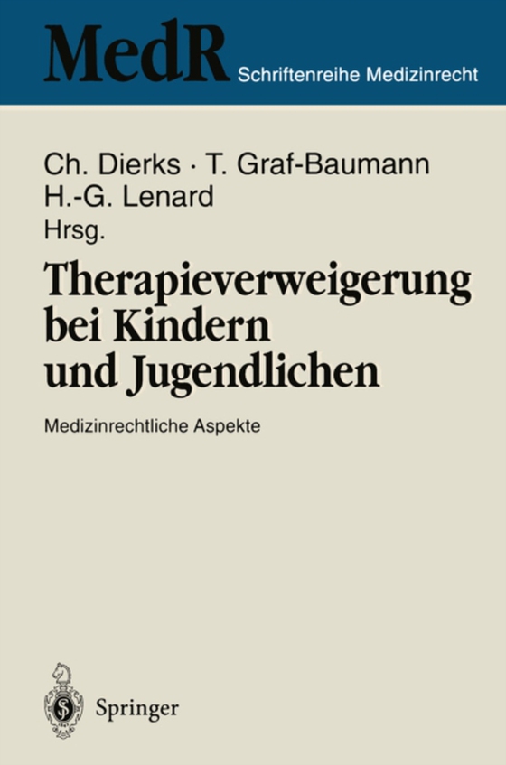 Therapieverweigerung bei Kindern und Jugendlichen (e-bog) af -