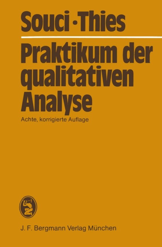 Praktikum der qualitativen Analyse (e-bog) af Thies, Heinrich