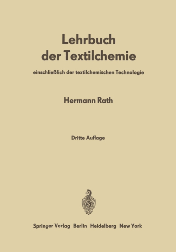 Lehrbuch der Textilchemie (e-bog) af Rath, Hermann