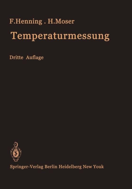 Temperaturmessung (e-bog) af Henning, F.