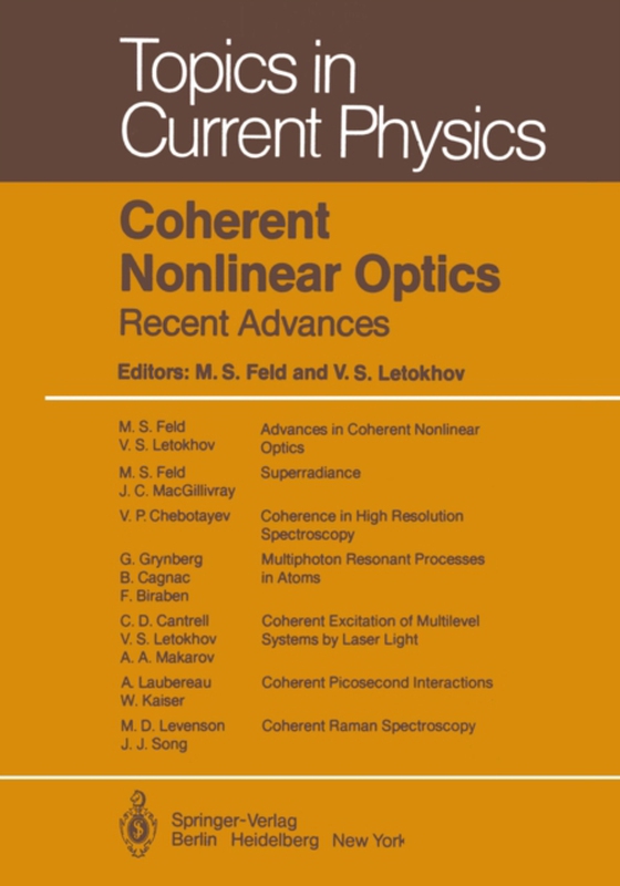 Coherent Nonlinear Optics (e-bog) af -