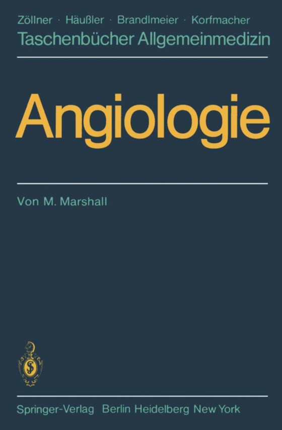 Angiologie (e-bog) af Marshall, M.