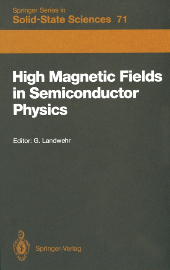 High Magnetic Fields in Semiconductor Physics (e-bog) af -