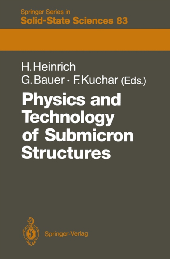 Physics and Technology of Submicron Structures (e-bog) af -