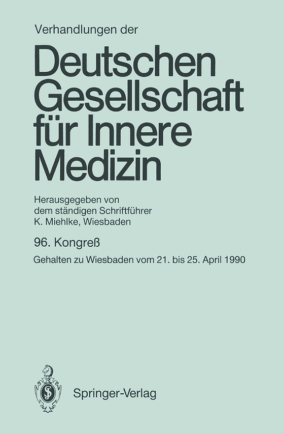 Verhandlungen der Deutschen Gesellschaft für Innere Medizin (e-bog) af Miehlke, Klaus