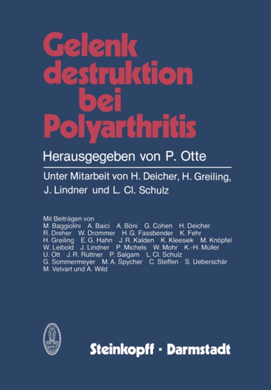 Gelenkdestruktion bei Polyarthritis (e-bog) af -