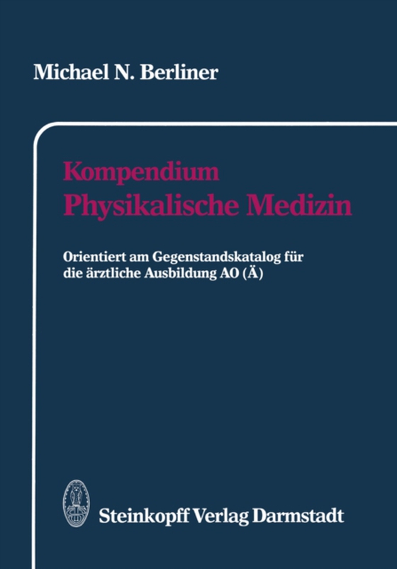 Kompendium Physikalische Medizin (e-bog) af Berliner, Michael N.