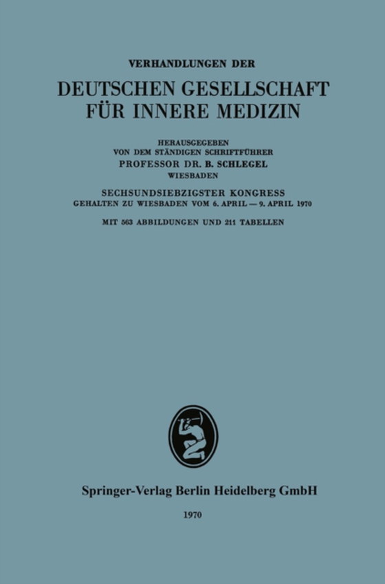 Verhandlungen der Deutschen Gesellschaft für Innere Medizin (e-bog) af Schlegel, B.