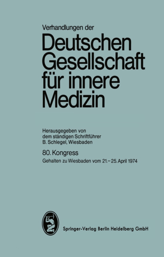 80. Kongreß (e-bog) af Schlegel, Professor Dr. B.